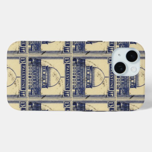 palestinische antike Briefmarke 1920 Case-Mate iPhone Hülle (Rückseite (Horizontal))