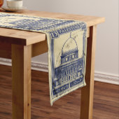 palestinische antike Briefmarke 1920 Großer Tischläufer (Beispiel)