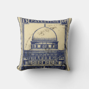 palestinische antike Briefmarke 1920 Kissen