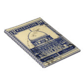 palestinische antike Briefmarke 1920 Notizblock (Rechte Seite)