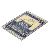 palestinische antike Briefmarke 1920 Notizblock (Linke Seite)