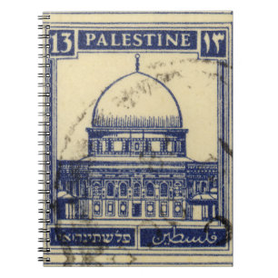 palestinische antike Briefmarke 1920 Notizblock