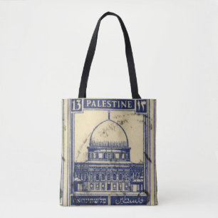 palestinische antike Briefmarke 1920 Tasche