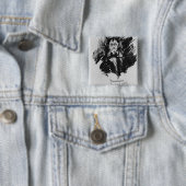 Palestrina in einem schwarzen Anzug Button (Beispiel)