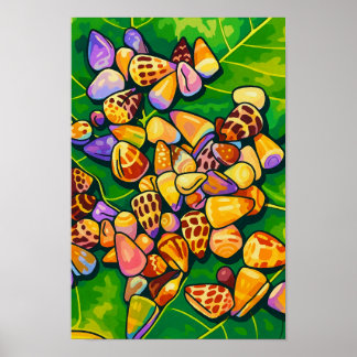 Palette 2 des Ozeans Poster
