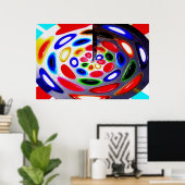Palette der Meditation Poster (Heimbüro)