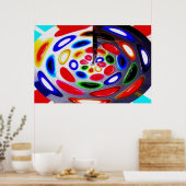 Palette der Meditation Poster (Küche)