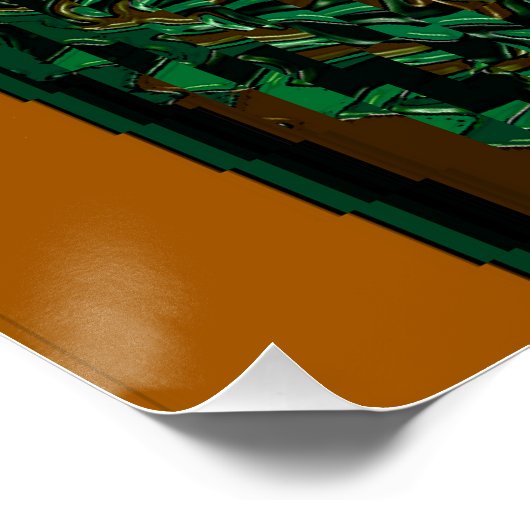 Palette der Mutter Erde ... Poster (Ecke)