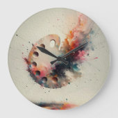 Palette der Schöpfung Große Wanduhr (Vorderseite)