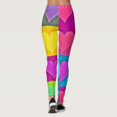 Palette der sichtbaren Liebe: Herzblut Leggings (Rückseite)