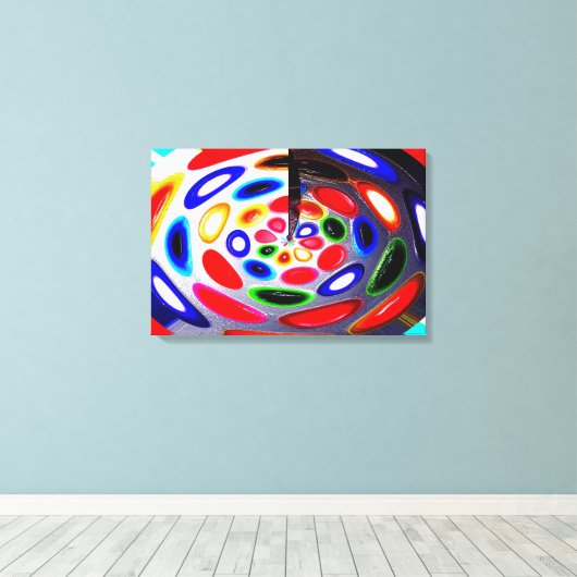 Palette Leinwanddruck (Insitu (Holzboden))