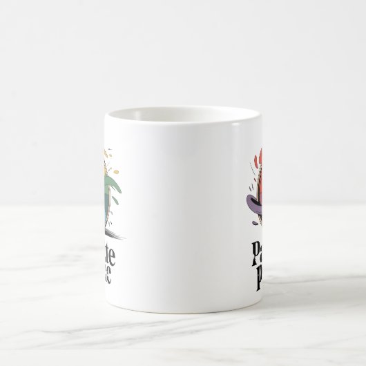 Palette Panic | Designer Life Joke Kaffeetasse (Mittel)