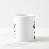 Palette Panik | Designerleben-Witz Kaffeetasse (Mittel)