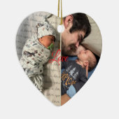 Palette Personalized Photo Design Keramik Ornament (Rechts)