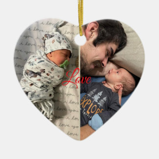 Palette Personalized Photo Design Keramik Ornament