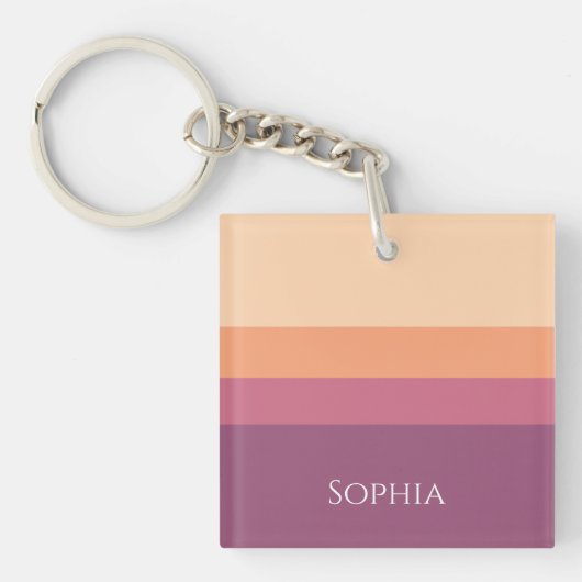 Palette zur Ernte - Akryllischer Schlüsselanhänger (Vorderseite)