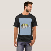 Paletten-Doktorfisch T-Shirt (Vorne ganz)