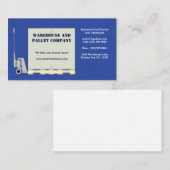 Paletten-Jack Visitenkarte (Vorne/Hinten)