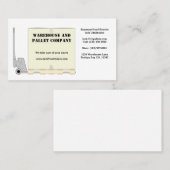 Paletten-Jack Visitenkarte (Vorne/Hinten)