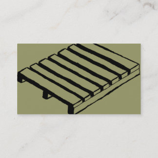 Paletten-Visitenkarten Visitenkarte