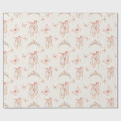 Palettenpumpen und Tiaras Geschenkpapier (Flach)