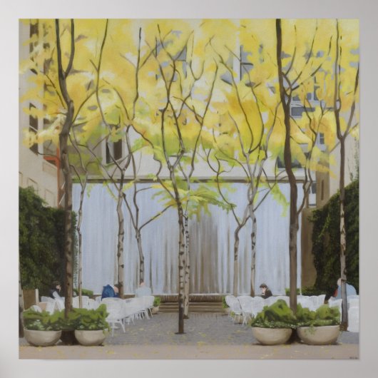 Paley Park Print Poster (Vorne)