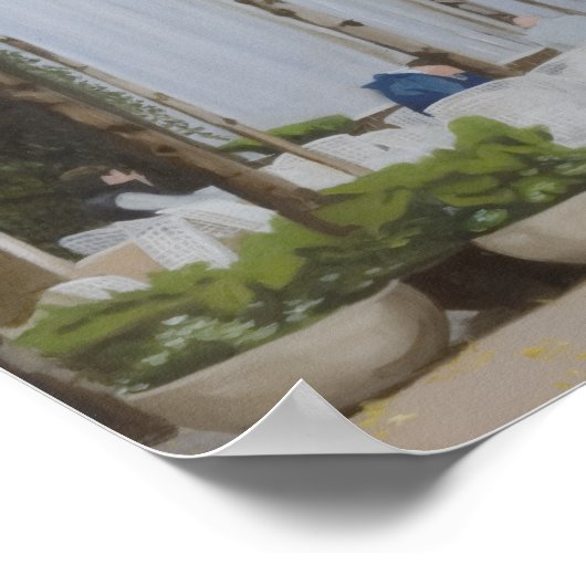 Paley Park Print Poster (Ecke)