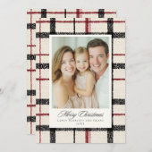 Palid Christmas classic Feiertagskarte (Vorne/Hinten)