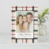 Palid Christmas classic Feiertagskarte (Stehend Vorderseite)