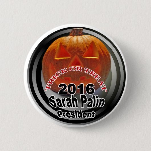 Palin2016Halloween Button (Vorderseite)