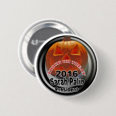 Palin2016Halloween Button (Vorne & Hinten)