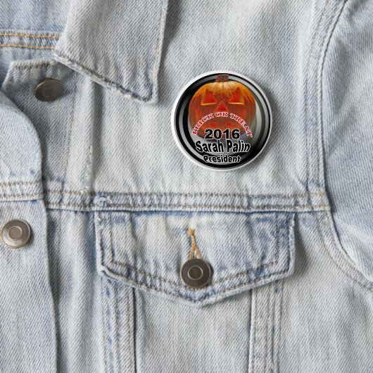 Palin2016Halloween Button (Beispiel)