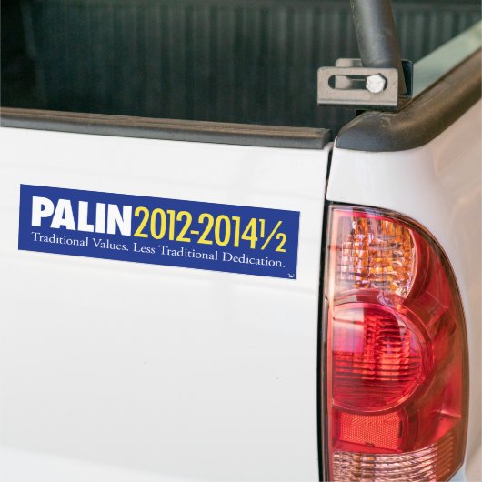 Palin 2012-2014 1/2 autoaufkleber (Auf Lkw)