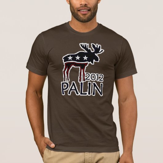 Palin 2012 Elche T-Shirt (Vorderseite)