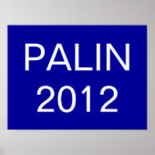 PALIN, 2012 POSTER (Vorne)