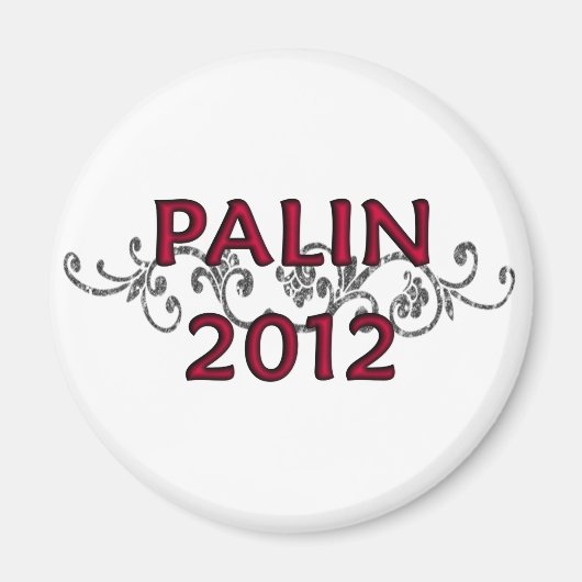 Palin 2012 Weinrebe Magnet (Vorne)