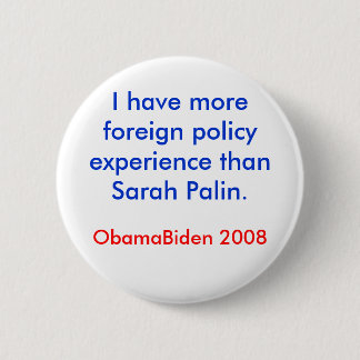 Palin Außenpolitik Button