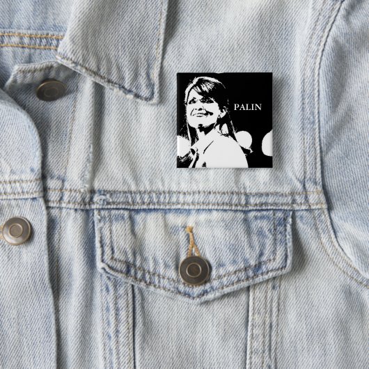 Palin b/w Button (Beispiel)