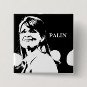 Palin b/w Button (Vorderseite)