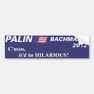 palin bachmann 2012 autoaufkleber