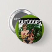 palin draußen Zeitschriften-Parodie Button (Vorne & Hinten)