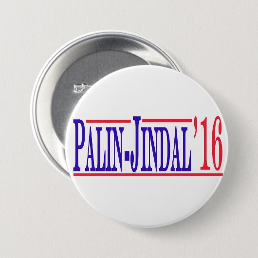 Palin-Jindal 2016! Button (Vorne & Hinten)