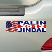 Palin/Jindal Autoaufkleber (Auf Auto)