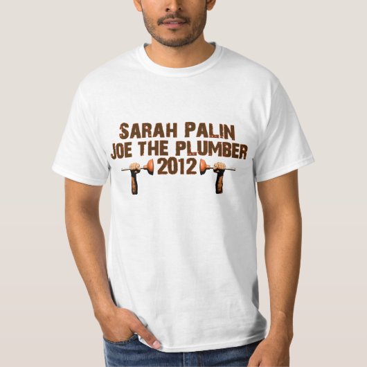 Palin Joe der Klempner 2012 T-Shirt (Vorderseite)