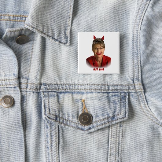 Palin Knöpfe Button (Beispiel)