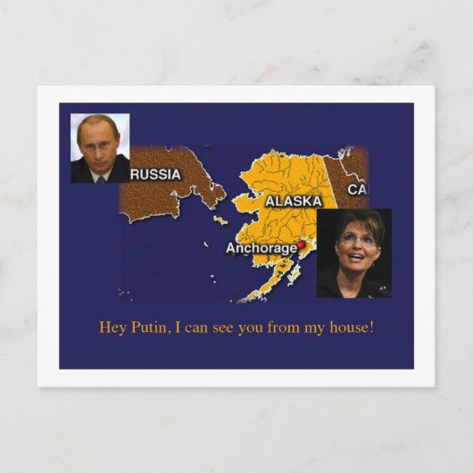 Palin Postcard Postkarte (Vorderseite)