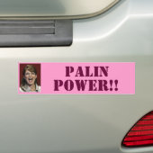 Palin Power!! - Autoaufkleber (Auf Auto)