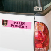 Palin Power!! - Autoaufkleber (Auf Lkw)