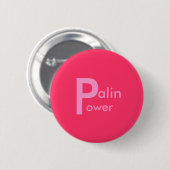 Palin Power! Button (Vorne & Hinten)