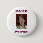 Palin Power! - Knopf Button (Vorderseite)
